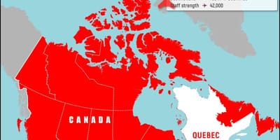 Carte de l'aéroport de vancouver, air canada