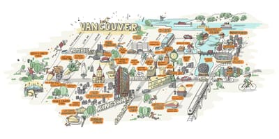 Carte de vancouver restaurants