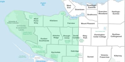 West vancouver plan de quartier